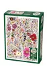 Puzzle 1000 el. Prasowane kwiaty: Wiosna Cobble Hill