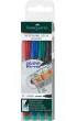 Faber-Castell Multimark ohp permanentny w etui 4 szt.