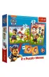 Puzzle + Memos 2w1 (24+30+48 el.) Psia ekipa w akcji Trefl