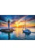 Puzzle 24 el. Latarnia morska Silver Alexander