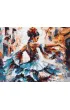 Ideyka Malowanie po numerach - Dama w ta�cu 40x50cm