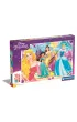 Puzzle 104 el. Maxi SuperColor. Ksi�niczki Clementoni