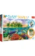 Puzzle 600 el. Crazy Shapes. Tropikalna wyspa Trefl
