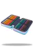 CoolPack Pi�rnik potr�jny z wyposa�eniem Jumper 3 Blue Unicorn