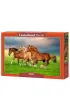 Puzzle 500 el. Horses in Spring Rush Castorland