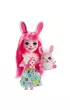 Enchantimals. Bree Bunny Lalka Kr�liczek + figurka Twist FXM73