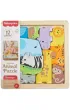 Fisher-Price Zwierz�tka Drewniane puzzle Uk�adanka Mattel