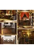 Puzzle Miniaturowy domek Book Nook Biblioteka Prawa Habarri
