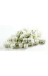 Kostka do gry plastik standard - ko�� s�oniowa - 100 szt.
