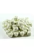 Kostka do gry plastik standard - ko�� s�oniowa - 100 szt.