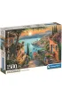 Puzzle 1500 el. Steps To The Harbor Clementoni
