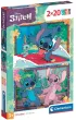 Puzzle 2x20 el. SuperColor. Stitch Clementoni