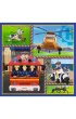 Puzzle 3w1 (20+36+50 el.) Dzie� Stra�aka Sama Trefl