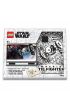 Notatnik LEGO Star Wars TIE Fighter z zestawem klockw, pytk i dugopisem