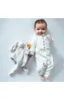 Whisbear DouDou Kocyk Przytulanka Kr�liczek - bia�y