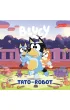 Pakiet: Bluey. Tato-robot. Moja czytanka, Bluey. W co si� pobawimy? Ksi��ka z okienkami, Dobble Bluey