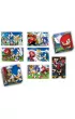 Puzzle 30+48 el. + Memo + 6 klock�w Edukit Sonic Clementoni
