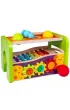 Zabawka edukacyjna Przybijanka Cymba�ki drewniane SMILY PLAY SPW84954