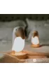 Marys Lampka nocna LED i bluetooth speaker Tukan bia�y