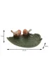 Esschert Design Poideko dla ptakw Li ceramiczny o wymiarach: 21x19x7 cm