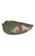 Esschert Design Poideko dla ptakw Li ceramiczny o wymiarach: 21x19x7 cm
