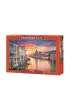 Puzzle 500 el. Zach�d s�o�ca w Wenecji Castorland