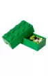 Lunchbox klocek LEGO zielony