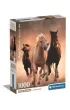 Puzzle 1000 el. Compact Running Horses Clementoni