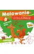 Ksi��eczka 15X15 cm Malowanie-doklejanie. Zwierz�ta le�ne  Naklejki SKRZAT 071092
