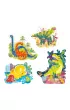Puzzle progresywne 71 el. Dinozaury Bright Junior Media