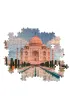 Puzzle 1500 el. High Quality Collection. Taj Mahal Clementoni