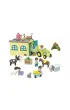 Playmobil Junior Przygoda na gospodarstwie z traktorem, przyczep� i zwierz�tami 71656