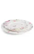 Siaki Collection Talerz porcelanowy Delicate Flowers 19 cm