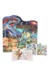 Kolorowanka z naklejkami Dino World 13354A