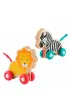 Fisher-Price. Zwierz�tka drewniane do pchania Mattel