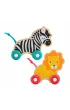 Fisher-Price. Zwierz�tka drewniane do pchania Mattel