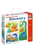 Puzzle Kapitan Nauka. Uk�adanki malucha. Dinozaury Edgard