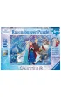 Puzzle 100 el. XXL Kraina Lodu B�yszcz�cy �nieg Brokat Ravensburger
