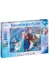 Puzzle 100 el. XXL Kraina Lodu B�yszcz�cy �nieg Brokat Ravensburger