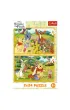 Puzzle 2x24 el. Dzie� w ogrodzie Trefl