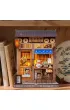 Puzzle Miniaturowy domek Book Nook Bar w Tokio Habarri