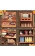 Puzzle Miniaturowy domek Book Nook Bar w Tokio Habarri