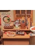 Puzzle Miniaturowy domek Book Nook Bar w Tokio Habarri