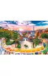 Puzzle 1000 el. Zach�d s�o�ca nad Barcelon�. Hiszpania Trefl