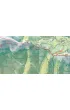 Karkonosze mapa panoramiczna laminowana mapa turystyczna 1:33 000