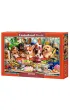 Puzzle 1000 el. Puppies Dessert Castorland