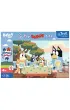 Puzzle 60 el. Super Shape XXL. Bluey i przyjaciele Trefl