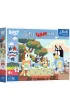 Puzzle 60 el. Super Shape XXL. Bluey i przyjaciele Trefl