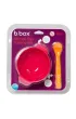 b.box Silikonowa miseczka z przyssawk� i �y�eczk� Strawberry shake 240 ml