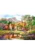 Puzzle 3000 el. Twilight at Woodgreen Pond Castorland